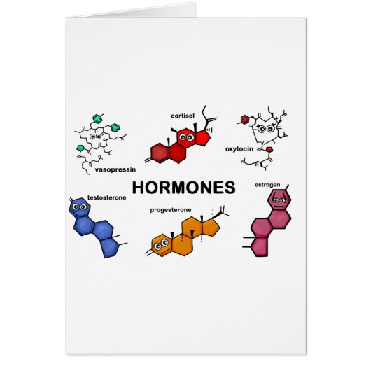 Hormones Cards (Front)