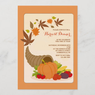 Horn of Plenty Invitation