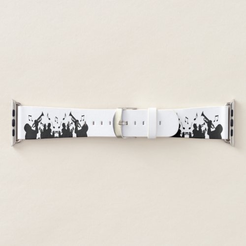 Horn Section Music Design Apple Watch Band