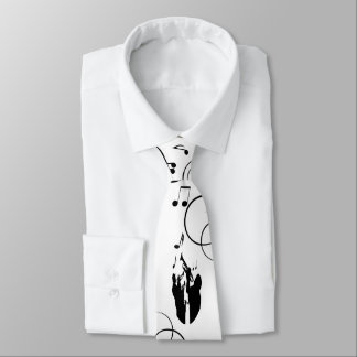 Horn Section Trumpet Jazz Music Neck Tie