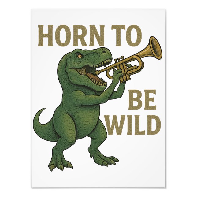 Horn To Be Wild Photo Print (Front)
