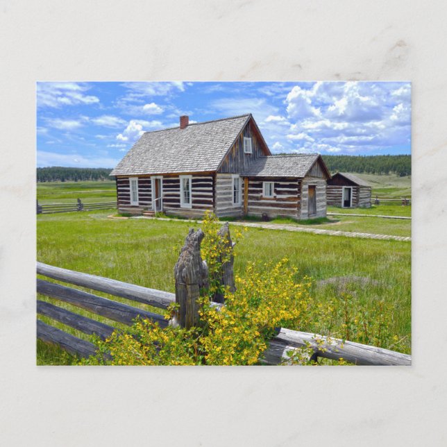 Hornbek Homestead, Florissant, Colorado Postcard (Front)