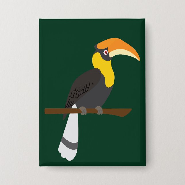 Hornbill Button (Front)