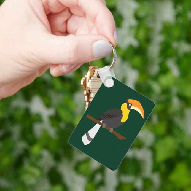 Hornbill Keychain (Hand)