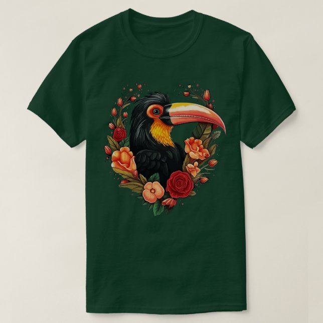 Hornbill Valentine Day T-Shirt (Design Front)