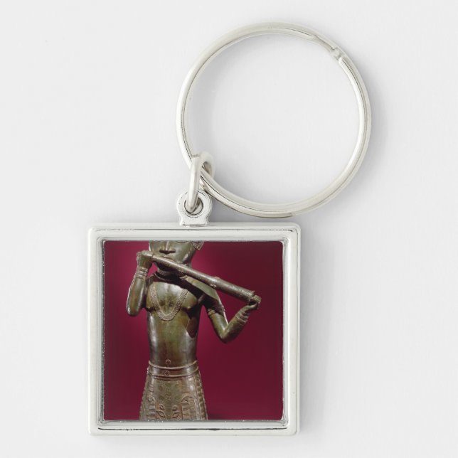 Hornblower, from Benin, Nigeria Keychain (Front)