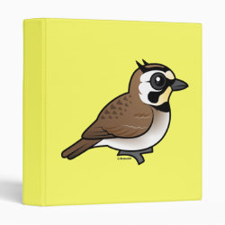 Horned Lark Avery Signature Binder 8.5x11