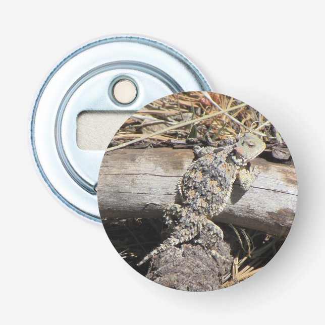Horned Lizard Bottle Opener (Front)