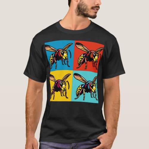 Hornet Art Cool Insect T_Shirt