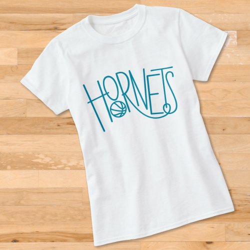 Hornets Basketball Youth Team Rec League Mom T_Shirt