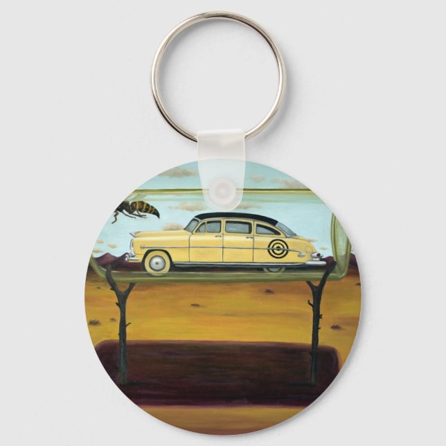 Hornets In A Bottle Keychain (Front)