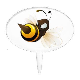 Hornets Mascot Cake Topper