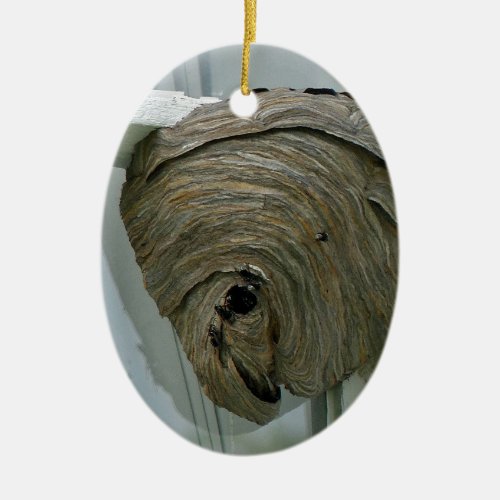 Hornets Nest Ceramic Ornament