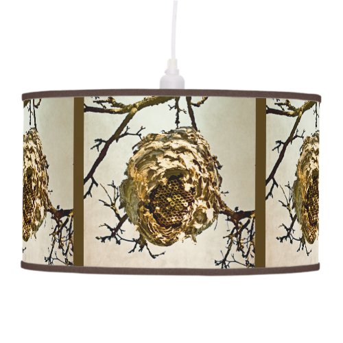 Hornets Nest Hanging Lamp