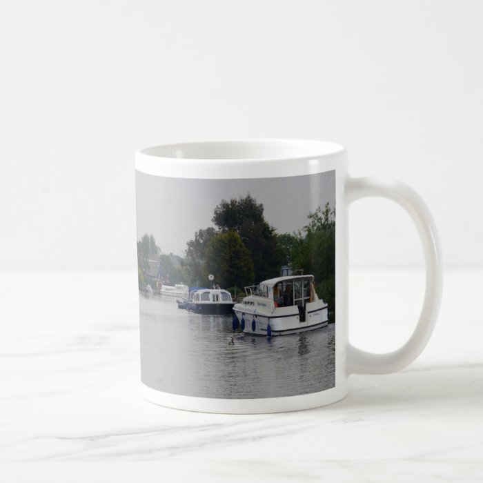 Horning On The River Bure Coffee Mugs