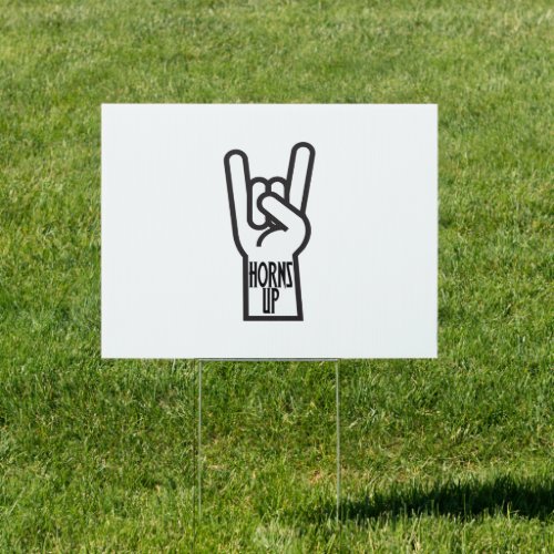 Horns Up Sign