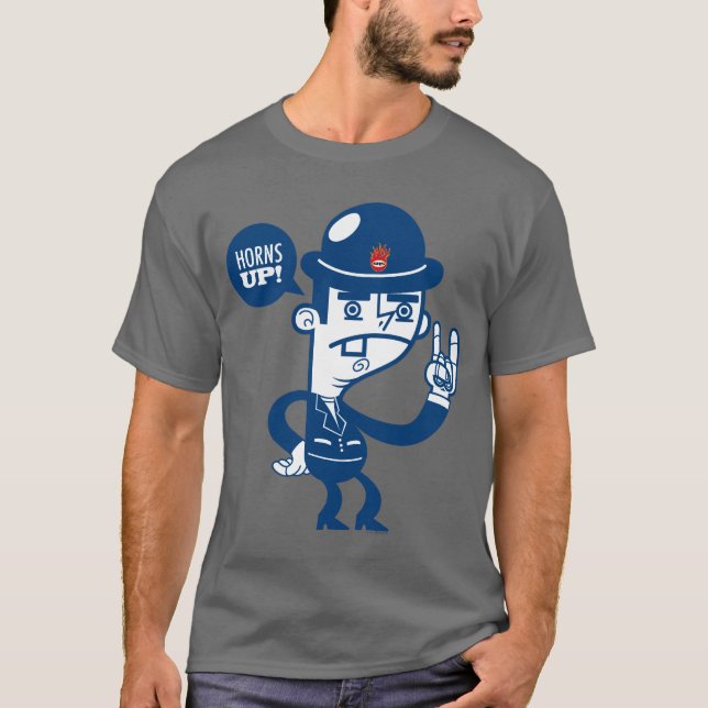 Horns Up! T-Shirt (Front)