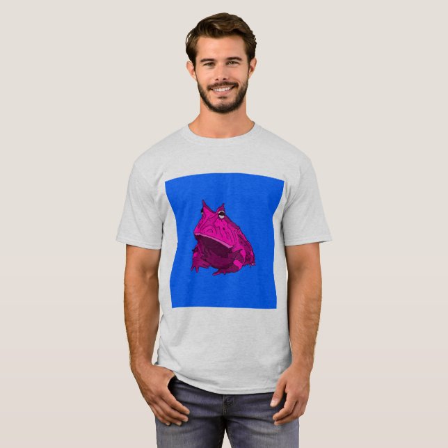 Horny Frog Pop Art T-Shirt (Front Full)