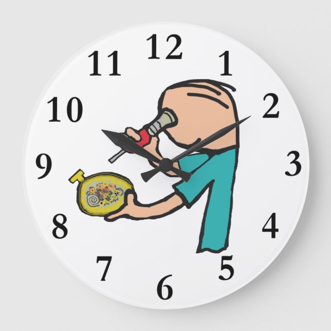 Horology Large Clock (Front)