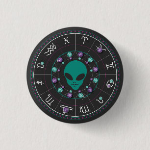 Horoscope Alien Button