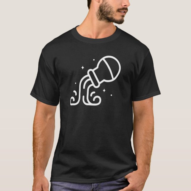 Horoscope Aquarius Zodiac Astrology Sign 2 T-Shirt (Front)