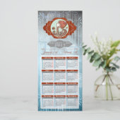 Horoscope Calendar Card 2017 ~ Aquarius (Standing Front)