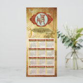 Horoscope Calendar Card 2017 ~ Taurus (Standing Front)