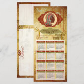 Horoscope Calendar Card 2017 ~ Virgo (Front/Back)