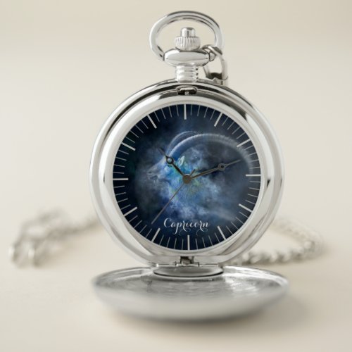 Horoscope Capricorn Pocket Watch