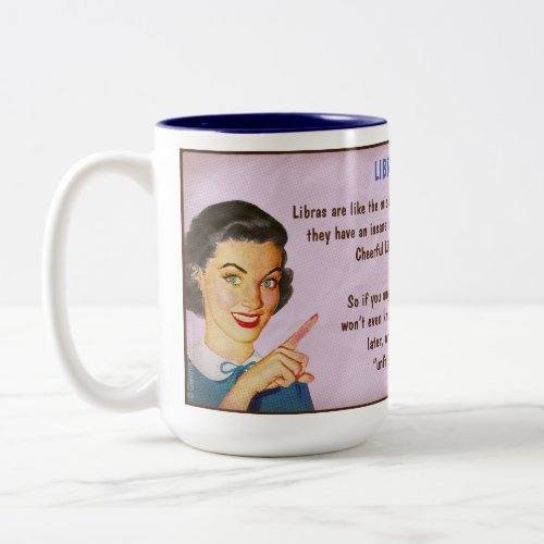 Horoscope LIBRA rated G Two_Tone Coffee Mug