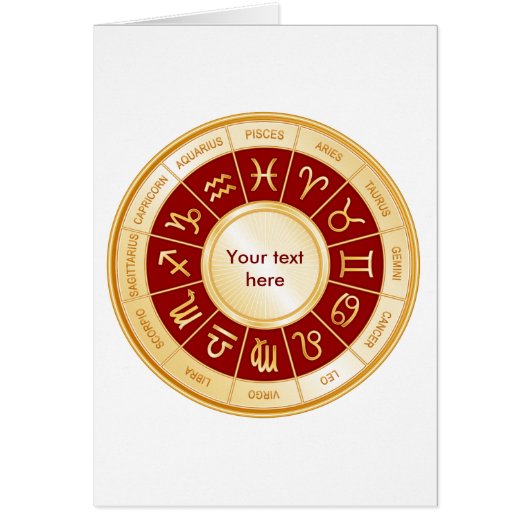 Horoscope Mandala Cards (Front)