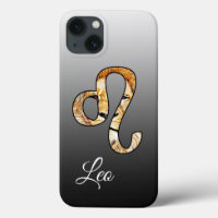 Horoscope Sign Leo Lion Birthday Phone Case