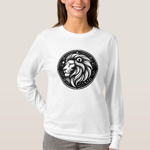 Horoscope Sign Leo Lion Symbol  T_Shirt