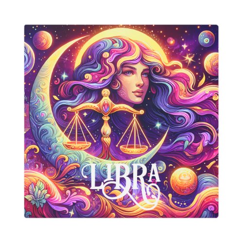 Horoscope Sign Libra Zodiac Ethereal Mystical Art