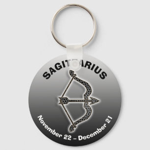 Horoscope Sign Sagittarius Keychain