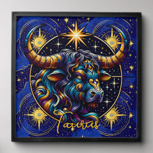 Horoscope Sign Taurus Zodiac Astrology Peel And Stick Photo Tile