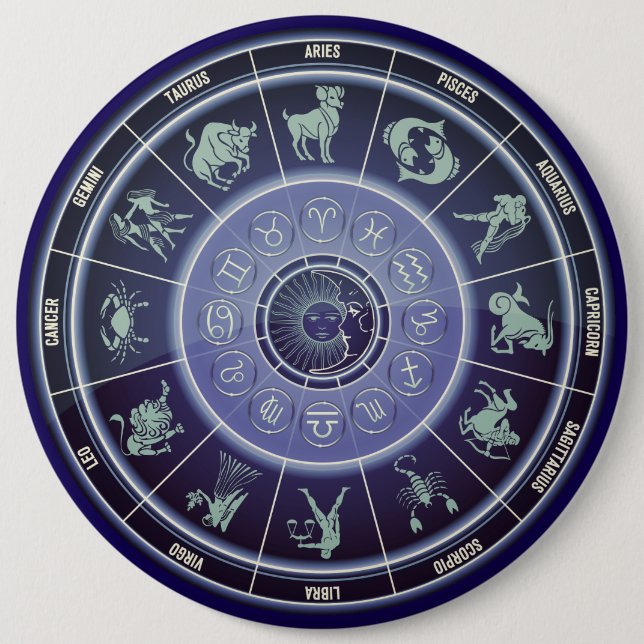 Horoscope Signs Button (Front)