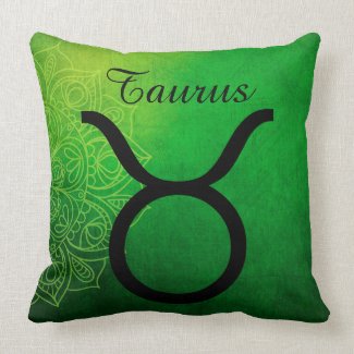 Horoscope Zodiac Astrology Sign Taurus Pillow