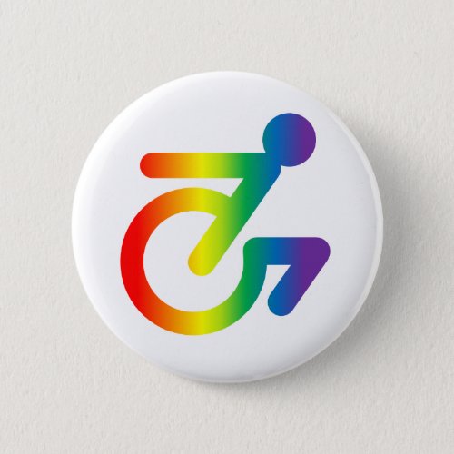 Horray for Queer Folks in Chairs Pinback Button