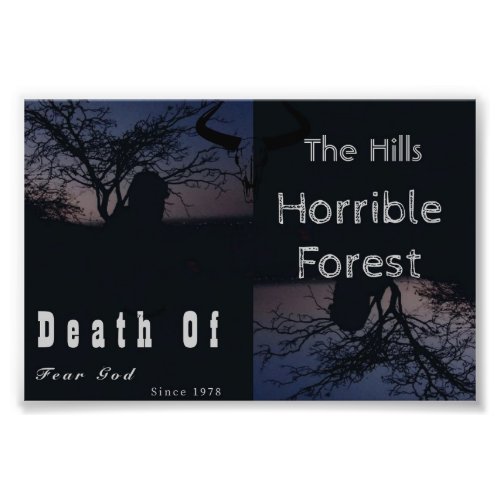 Horrible Forest of Fear A Divine Odyssey wall art