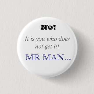Horrible Histories Mr Man Pinback Button
