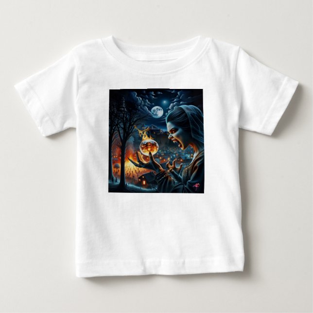 Horrible night & witch  baby T-Shirt (Front)