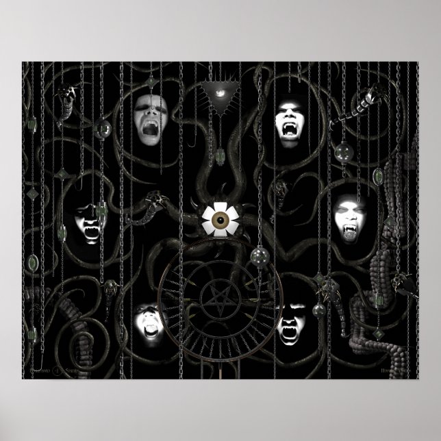 Horrid Voices Poster (Front)