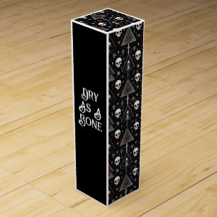 Horriday Skull Wine Gift Box