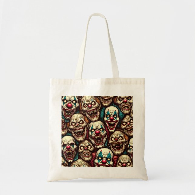 Horrifying Clowns Halloween  Tote Bag (Front)