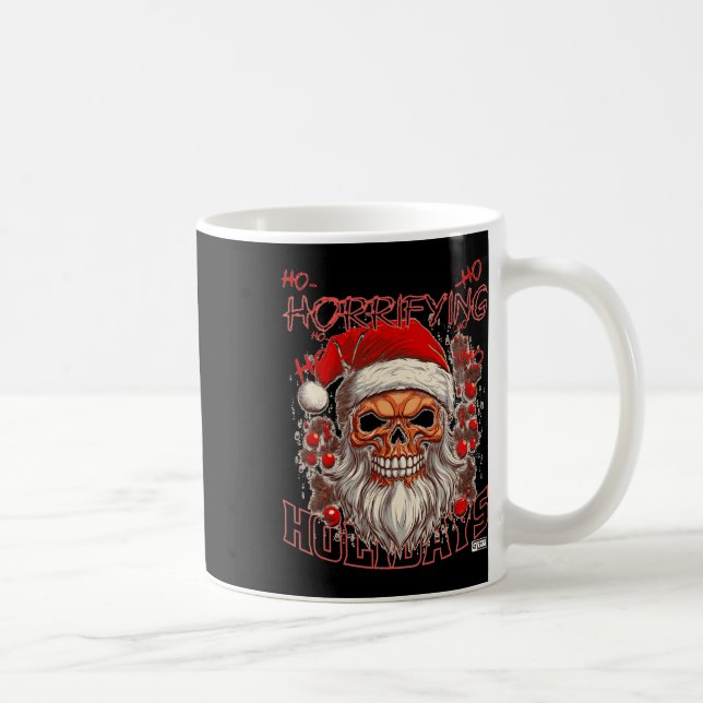 Horrifying Holidays Xmas Pajamas Christmas  Coffee Mug (Right)