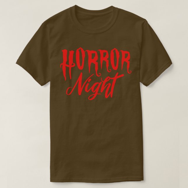 Horror 8 T-Shirt (Design Front)