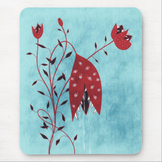 Horror Art Creepy Carnivorous Plant Mouse Pad