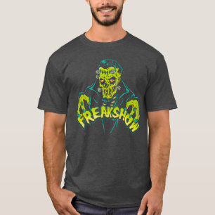 Horror Art Frankenstein Zombie Psychobilly Lowbrow T-Shirt