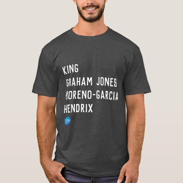 Horror Authors T-Shirt (Front)